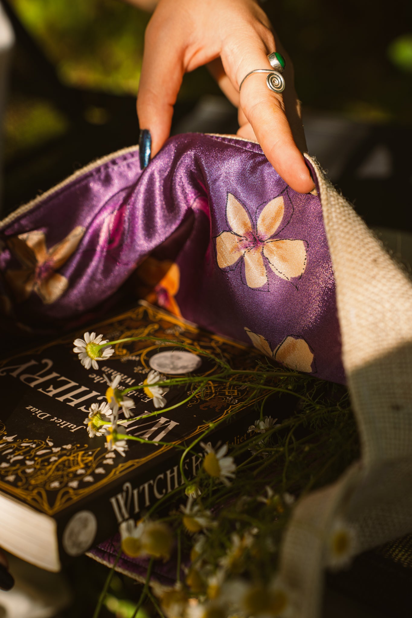 Purple Ballerina Tote Bag