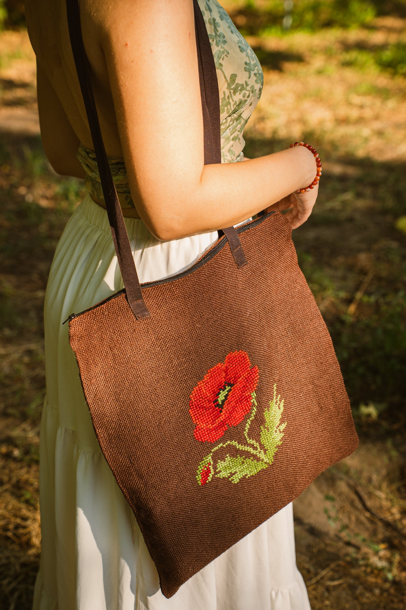 Poppy Tote Bag