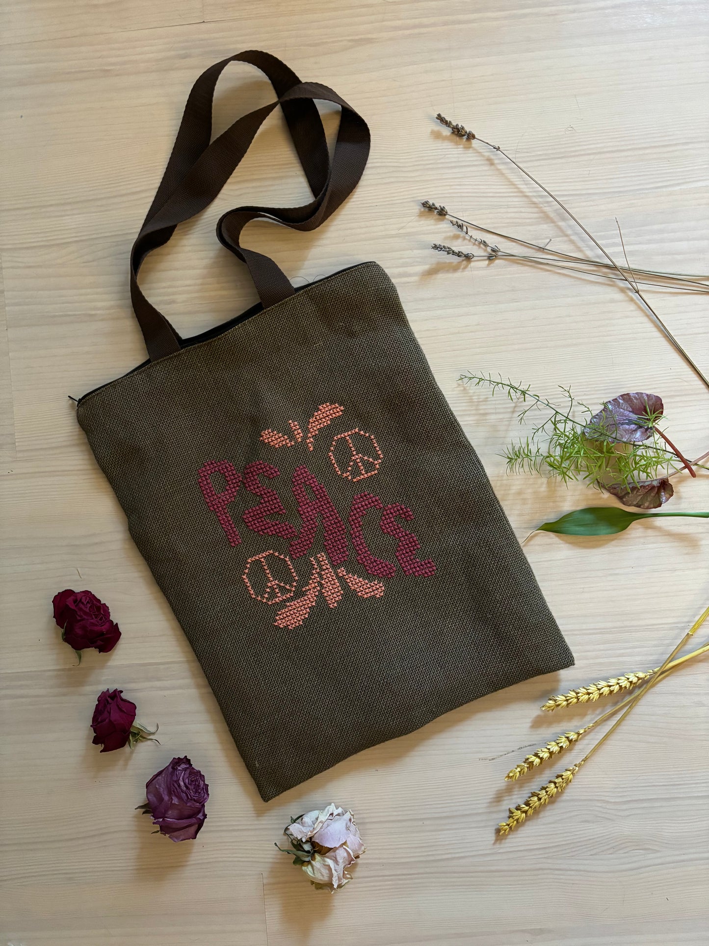 Geantă Tote bag "Peace"