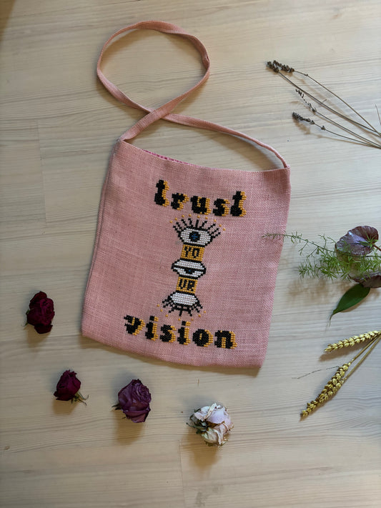 Geantă Tote bag "Trust Your Vision"
