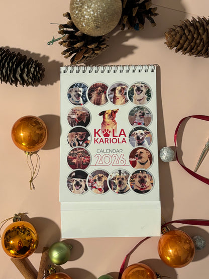 Calendarul lui Costi de birou 2026