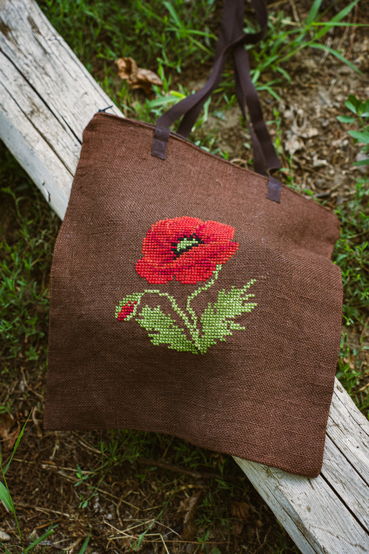 Poppy Tote Bag