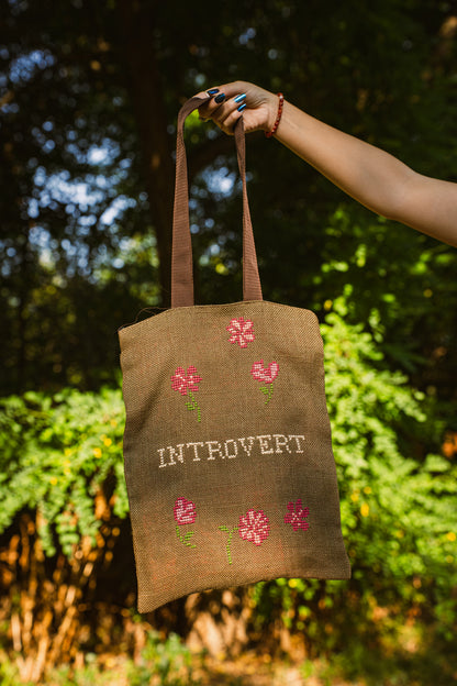 Introvert Tote Bag