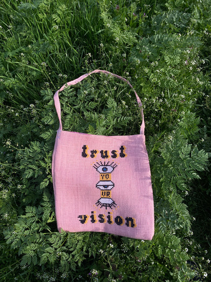 Geantă Tote bag "Trust Your Vision"